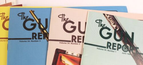 The Gun Report Magazine Complete Vol 34 12 issues June 88-May 89 Nice Condition - Imagen 2 de 8