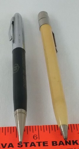 LOT of 2 Vintage Twist Mechanical Pencils Phillips 66 & Dixcel Gas Advertising - Picture 5 of 7