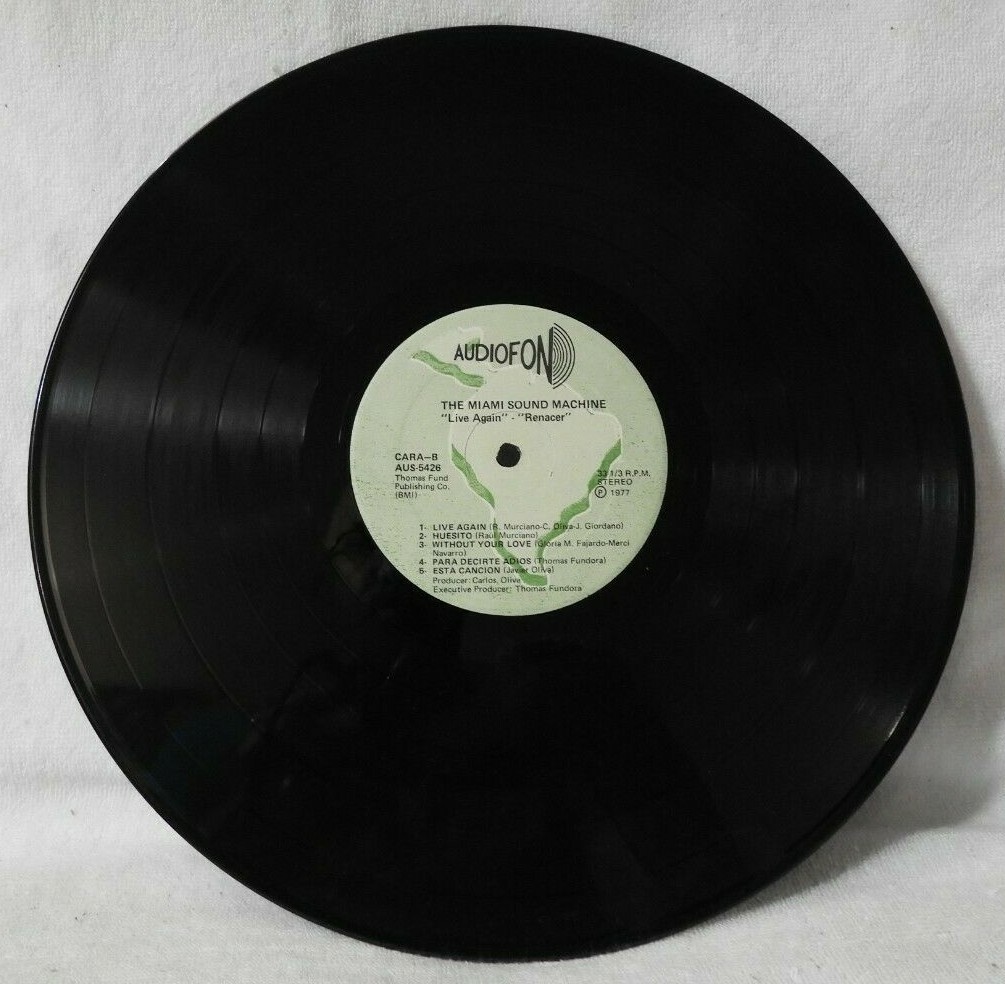Miami Sound Machine  レコード GLORIA ESTEFAN and MIAMI SOUND MACHINE Japan 1987 28・P-822