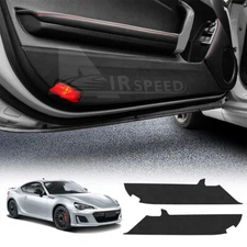 For Toyota GT86 Subaru BRZ 2012-2020 Car Doors Anti-Kick Pad Stickers Trim Suede