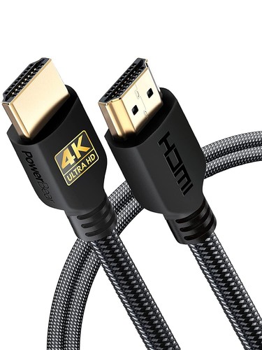 PowerBear PB-CH6F1P-01 4K HDMI kabel 2m - Zdjęcie 2 z 6