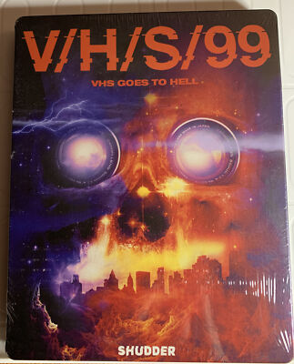 V/H/S/99 Steelbook (Blu-Ray & DVD, 2023) Brand New Factory