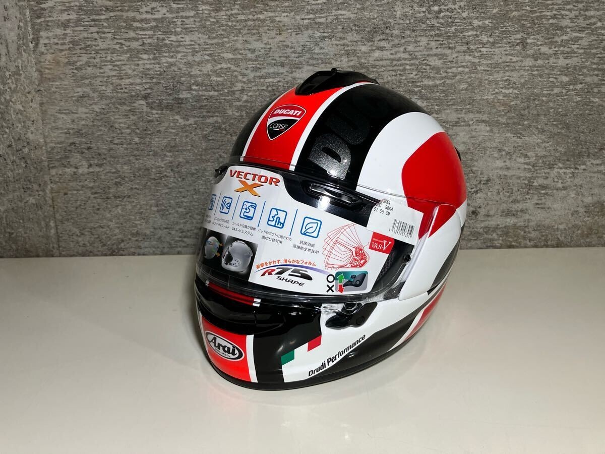 アライベクターX サイズM(57-58cm) カラー ライブレッド アライベクターX サイズM(57-58cm) カラー ライブレッド Arai