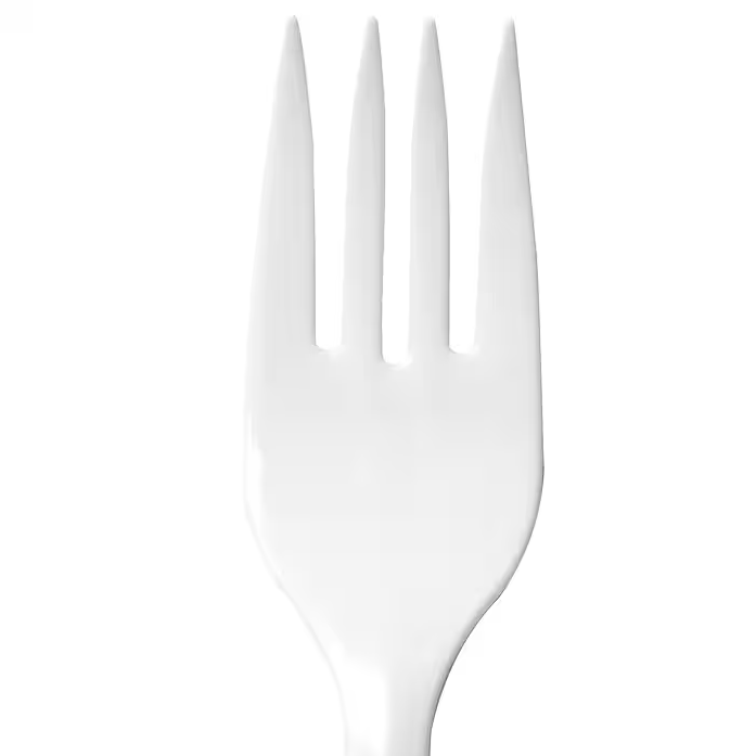 500 Count White Disposable Plastic Forks in Bulk eBay