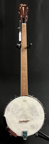 Fender PB-180E Paramount Open Back 5-String Banjo w/ Fishman Pickup (408)