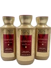 NEW Bath & Body Works Lot of 3 Bottles Luminous Body Wash Shower Gel 10 oz