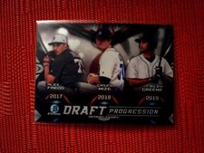 2019 Bowman Draft DPR-DET Alex Faedo/Casey Mize/Riley Greene  - Detroit Tigers (