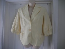 Yellow Wardrobe Jacket Ladies Size 12 Summer Work Office Wedding Coat Womens