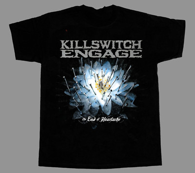 The End of Heartache Killswitch Engage Band Black S-2345XL Unisex T-shirt
