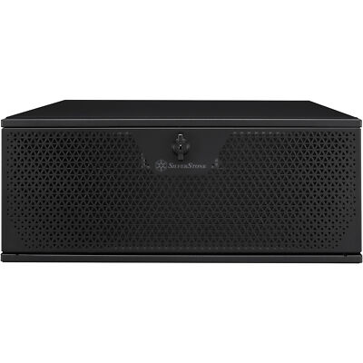 SilverStone SST-RM44, Rack, Server-Gehäuse, schwarz