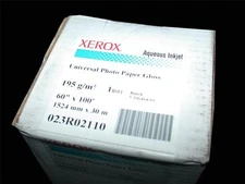 Xerox 023R02110 Universal GLOSS Photo Paper 195g/m² 60" 1524mm x 30m (12 avail)