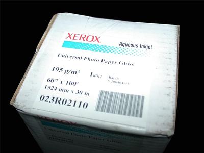 Xerox 023R02110 Universal GLOSS Photo Paper 195g/m² 60'' 1524mm x 30m (12 avail)