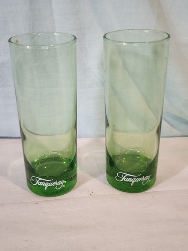 TANQUERAY High Ball Glasses, Set of 2 NICE!