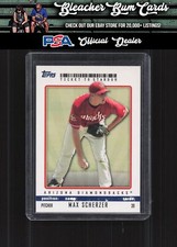 2009 Topps Ticket to Stardom 39 Max Scherzer Blue #/99 RC