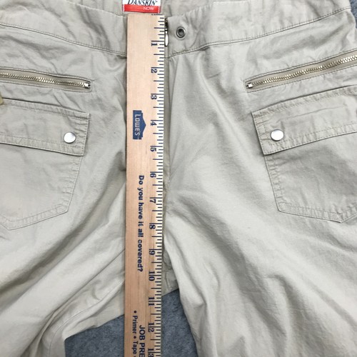 Danskin Now Pants Womens Size Small Ladies Wide Leg Capri Zip Fly Lightweight - 第 11/12 張圖片