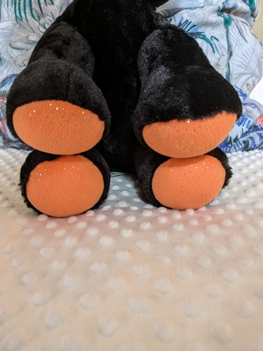 Build-A-Bear Lucky Kitty Black Cat 13" Soft Plush Toy Halloween 🎃 - Picture 2 of 10