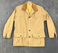 VTG Game Winner Sportwear Shooting Jacket Mens Medium Bird Hunting Collar ISSUE