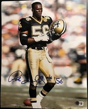 PAT SWILLING Signed Autograph Auto 11x14 Photo Picture New Orleans Saints BAS