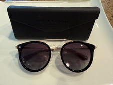 PRIVE REVAUX X MADELAINE The ROGUE Polarized Sunglasses BLACK