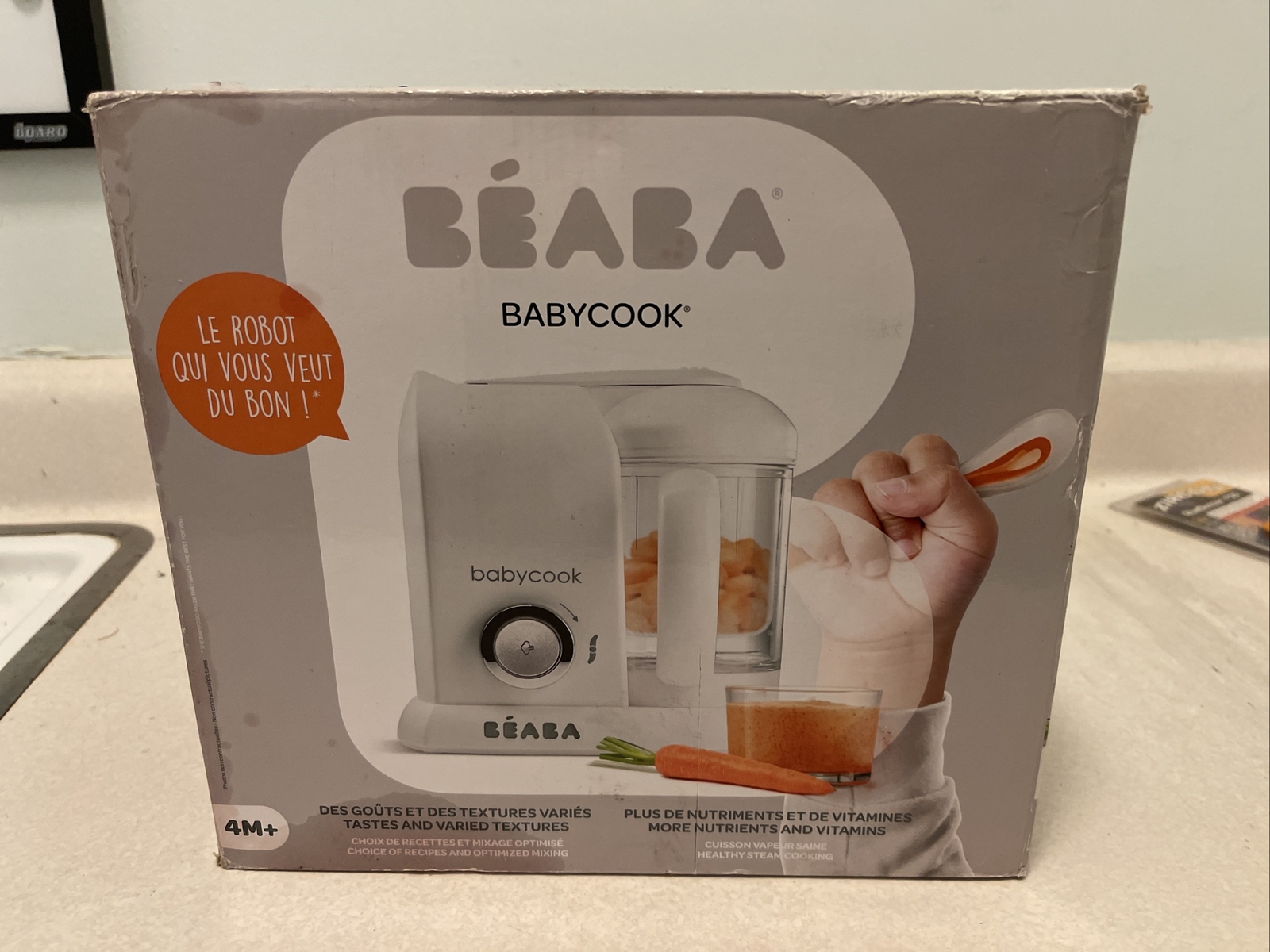 Beaba Babycook 4 In 1 Steam Cooker Blender 4 5 Cups Xl Cloud Dishwasher For Sale Online Ebay