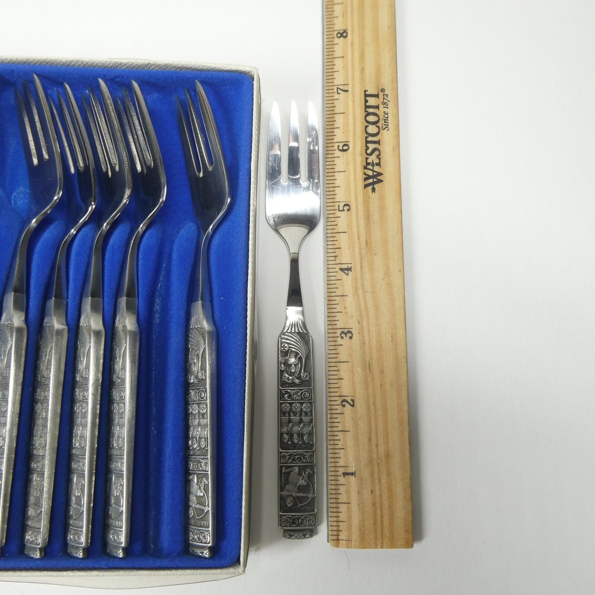 Konge Tinn Pewter Norway Flatware Set SERVICE FOR 12 84