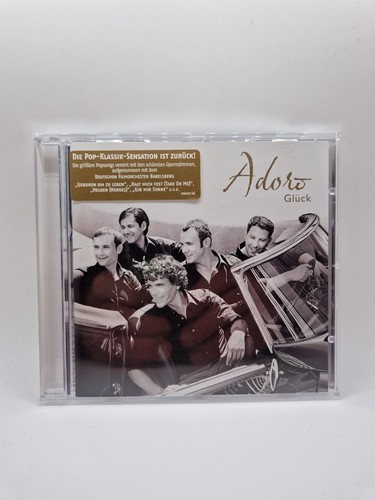Adoro "Glück" CD . 12 Tracks 5 Tenöre singen Pophits. Neuwertig