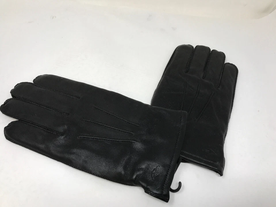 NUEVO DE LOTE NUEVO Guantes de Cuero Negro para Hombres Lana de Cachemira Piel de Cordero XL Conducción Extra Grande Foto 3 de 4