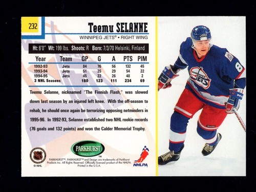1995-96 Parkhurst International Series 1 & 2 Hockey Cards You Pick From The List - Picture 16 of 46