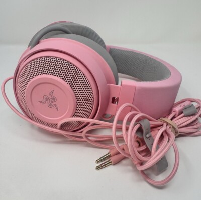 Razer Kraken Wired Gaming Headset Multi-Platform Tested Quartz Pink