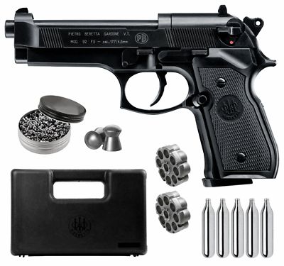 Umarex Beretta M92FS CO2 .177 Cal Non-Blowback Air Pistol w/5x12