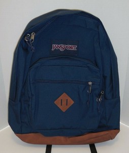 dark blue jansport backpack