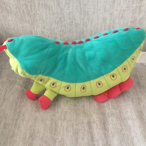 Disney Store A Bug's Life 14" Heimlich Plush Green Caterpillar - Picture 7 of 8