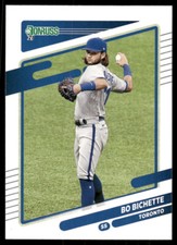 2021 Panini Donruss - Toronto #165 Bo Bichette