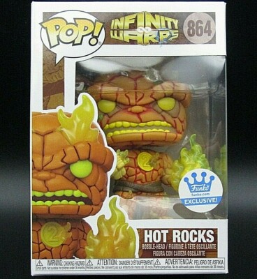Funko Pop Hot Rocks 864 Infinity Warps Funko Shop Exclusive Marvel NIB