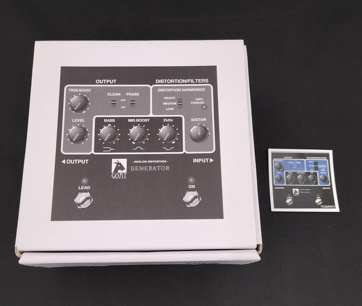 GOAT x TCGAKKI BLUE SERIES GENERATOR with Box ROCKMAN GOAT x TCGAKKI BLUE SERIES GENERATOR with Box ROCKMAN