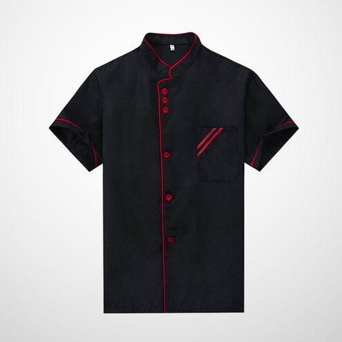 1 pc classic chef coat Unisex Catering Shirt for Restaurant Food - Picture 25 of 61
