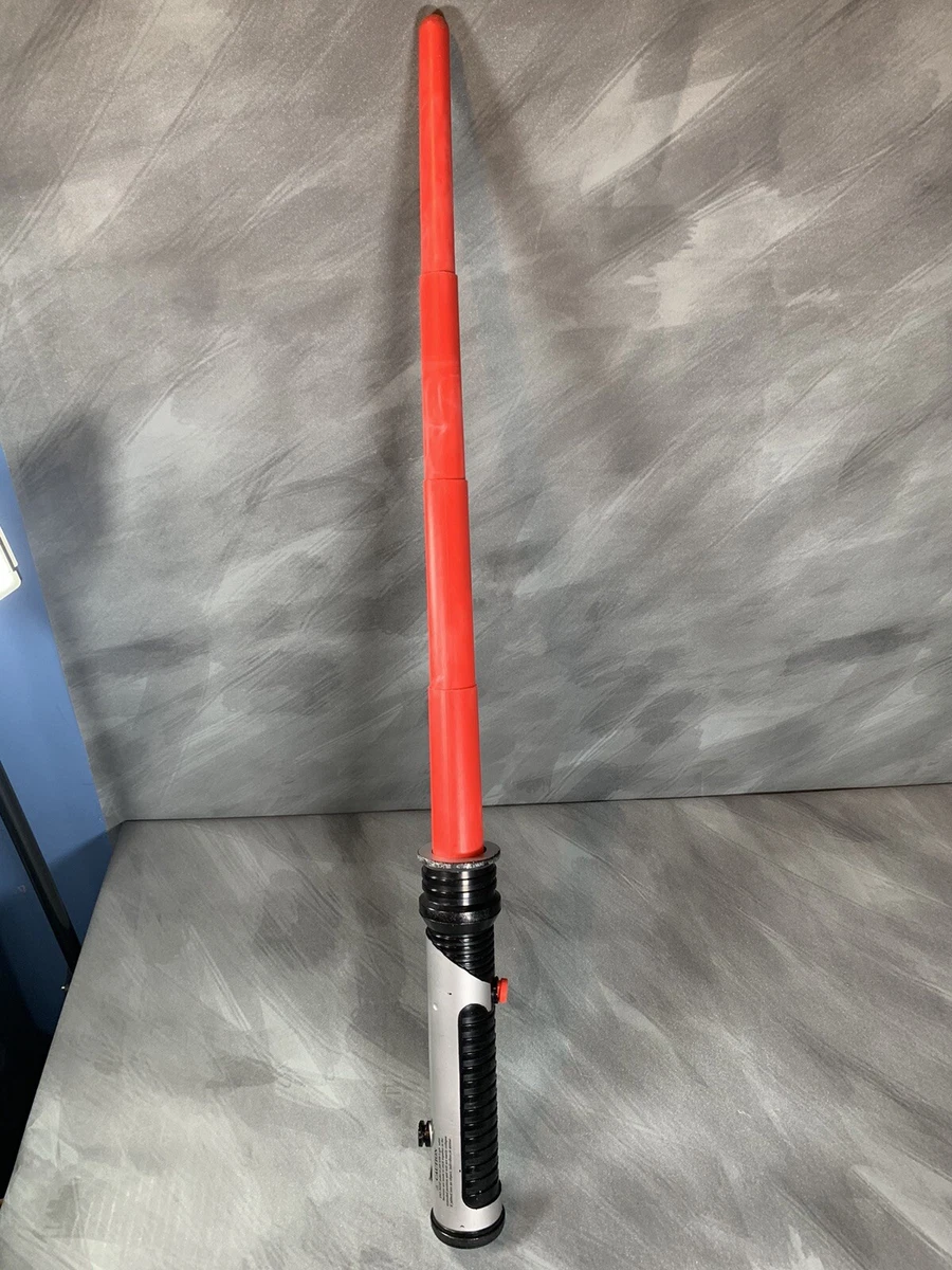 Star Wars Qui-Gon Jinn Red Lightsaber Hasbro 1999