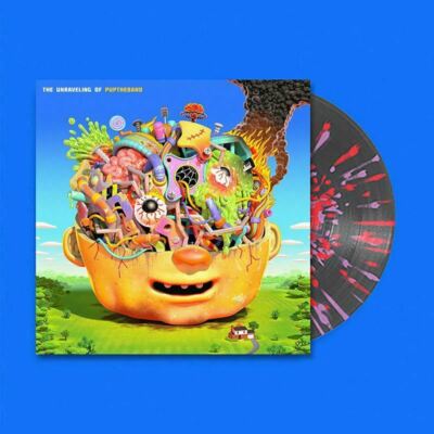 Pup The Unraveling Of Puptheband LP (Black Ice With Coral & Violet Splatter)