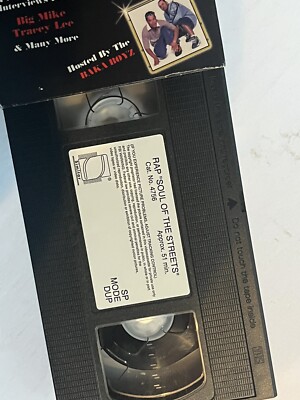 Rap Soul Of The Streets (VHS, 1997) Big Mike, Tracey Lee