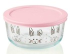PYREX 4 Cup Pink EASTER Bunny Peeps Blue Floral *HIPPITY HOPPITY or HELLO SPRING