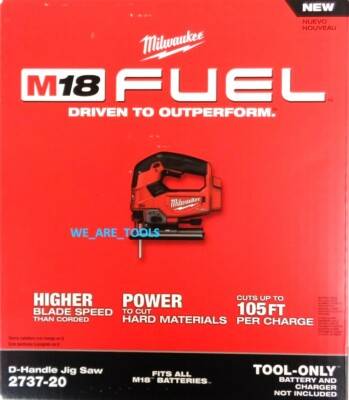 #ad NEW IN BOX Milwaukee M18 FUEL 2737 20 Jigsaw Brushless Cordless 18 Volt 18V $164.97