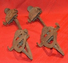 Antique Vintage KEENE MFG. CO. TORRINGTON, CONN. SIZE 10 1/2 Steel Ice Skates