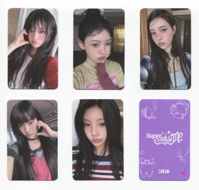 ILLIT Super Real m2 ktown4u トレカ 5枚セット ILLIT 1st Mini Album Super Real Me Ktown4u M2 Debut Show