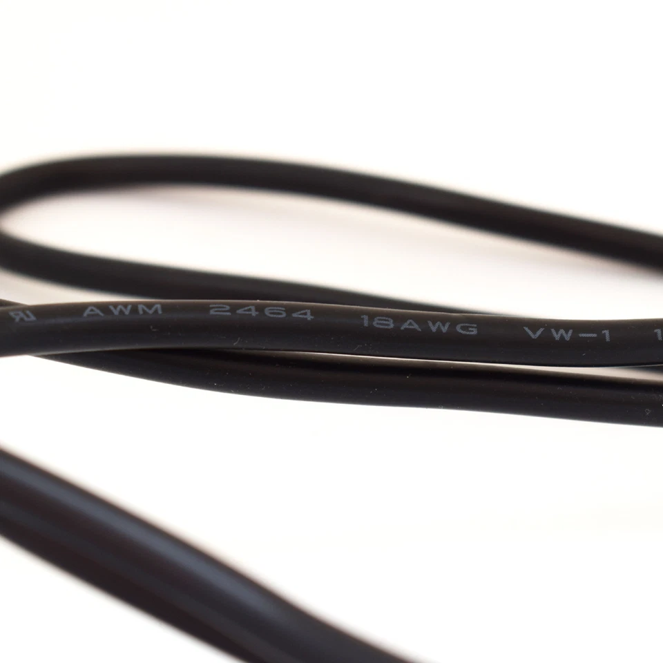 4pcs 1M/3.3ft DC Power Supply 5.5x2.5mm 2.5mm Male to Female Extension Cable - Image 2 of 4