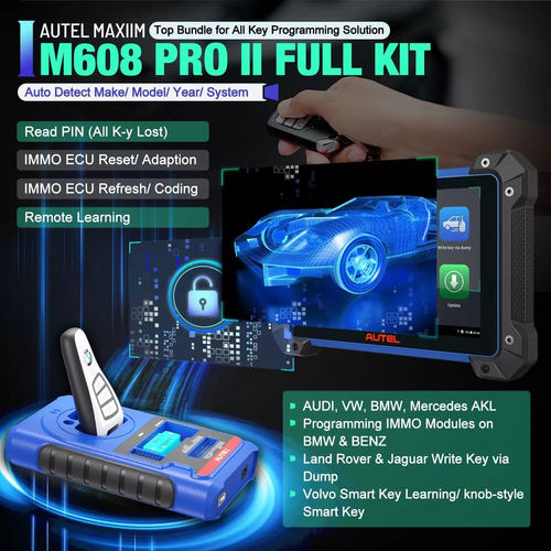 2025 Autel MaxiIM IM608 PRO II KIT IMMO Key Programming Tool G-BOX3 APB112 IMKPA - Picture 6 of 18