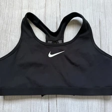 Nike Swoosh Dri Fit Racerback Sports Bra L
