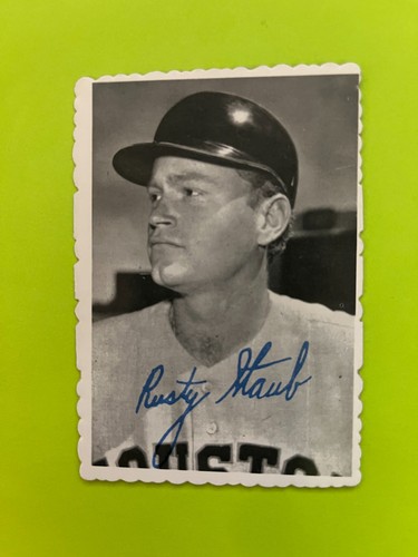 Rusty Staub #22 1969 Topps Deckle Edge card