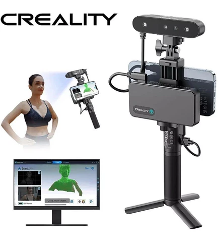 Creality CR-Scan Ferret Pro 3D Scanner - 0.1mm Accuracy, Full Color, WiFi6, New