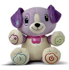 Leap Frog My Pal Violet Smarty Paws Snuggle  Learn Interactive Plush Toy NEW