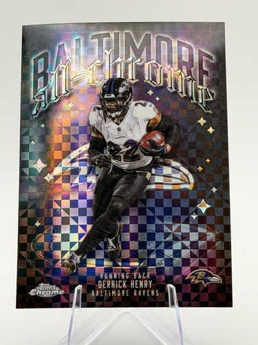 2025 Topps Chrome Derrick Henry Base (RAW)